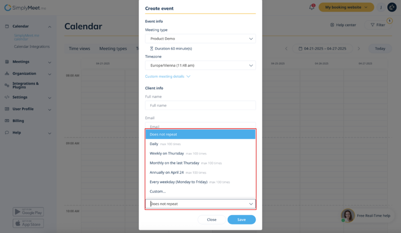 File:Sm recurring meetings repeat options.png